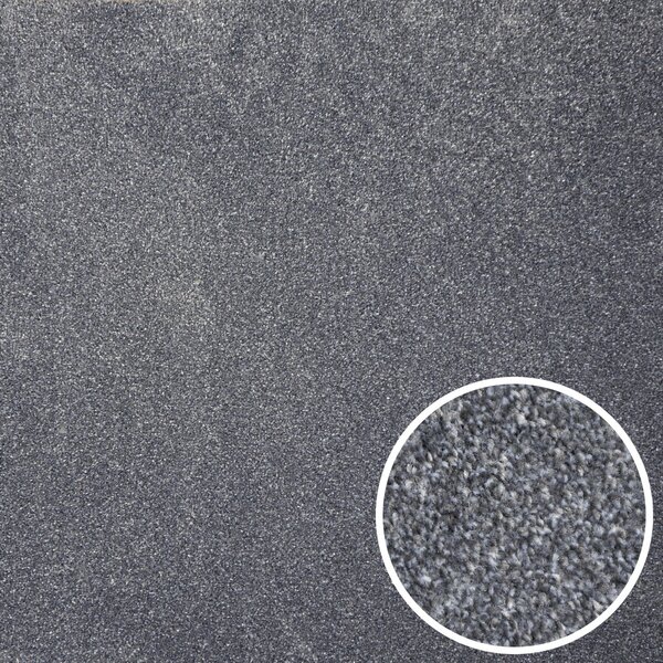 Condor Carpets, Metrážový koberec Prestige 376, na míru, šíře 4m, šedá, ab (mřížka), dětský pokoj