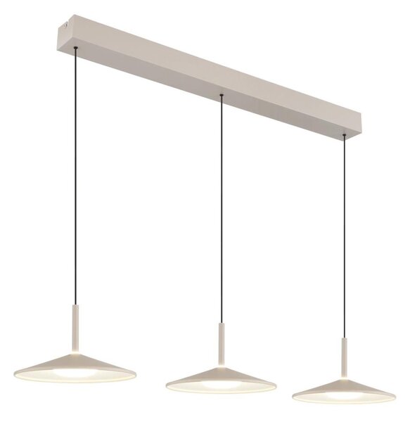 Globo 15635SA-3H - LED Lustr na lanku LAMPONE LED/24W/230V 4000K béžová