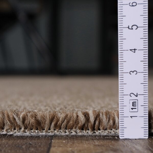 Condor Carpets, Metrážový koberec Prestige 94, na míru, šíře 4m, hnědá, ab (mřížka), dětský pokoj