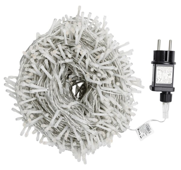 Aigostar - LED Venkovní řetěz 1000xLED/8 funkcí 53m IP44 multicolor