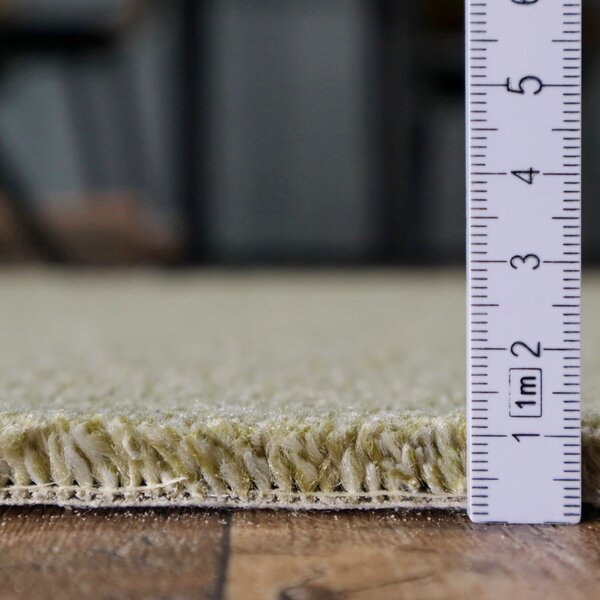 Condor Carpets, Metrážový koberec Prestige 445, na míru, šíře 4m, zelená, ab (mřížka), dětský pokoj