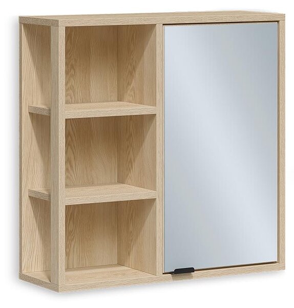 Koupelnová zrcadlová skříňka Vicco Arven Dub 60 x 60 cm, Model 60592