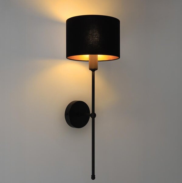 Nástěnná lampa MADELA 1xE14/40W/230V černá