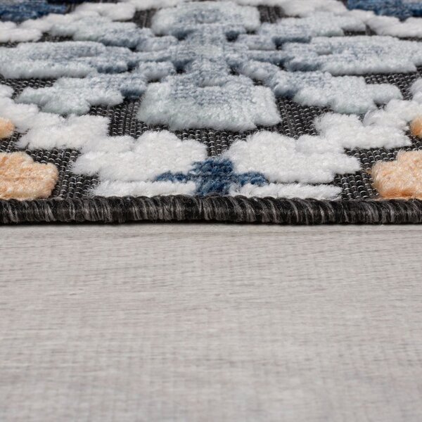 Modrý venkovní koberec běhoun 230x80 cm Aster - Flair Rugs