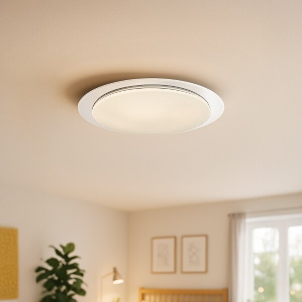 LED Stm. stropní svítidlo SONIC LED/24W/230V 3000-6000K pr. 40 cm bílá + DO