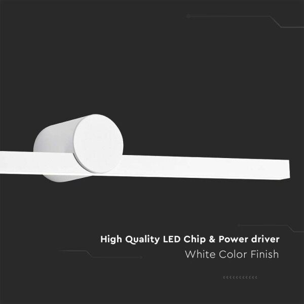 LED Koupelnové osvětlení zrcadla LED/10W/230V 3000K IP65 bílá
