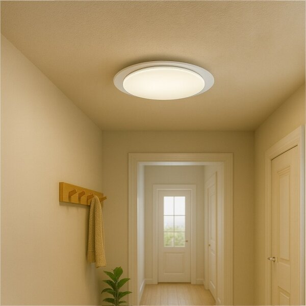 LED Stm. stropní svítidlo SONIC LED/24W/230V 3000-6000K pr. 40 cm bílá + DO