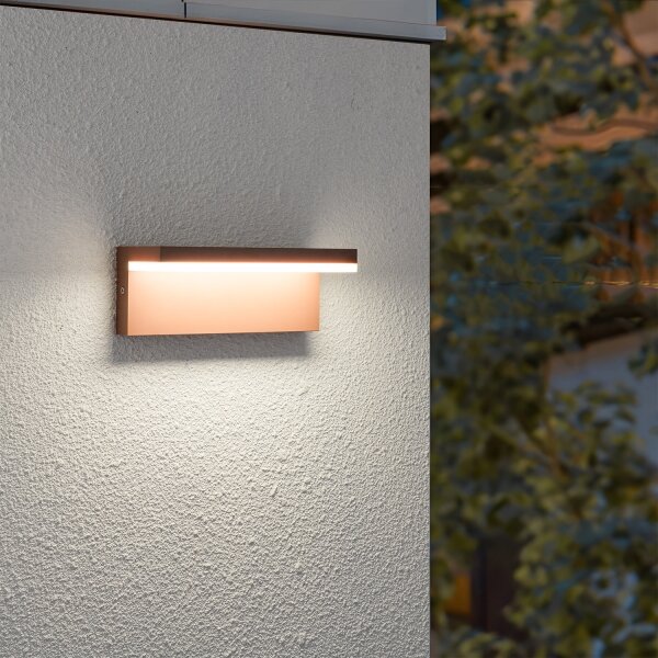 Brilagi - LED Venkovní nástěnné svítidlo TESSI LED/10W/230V hnědá IP54