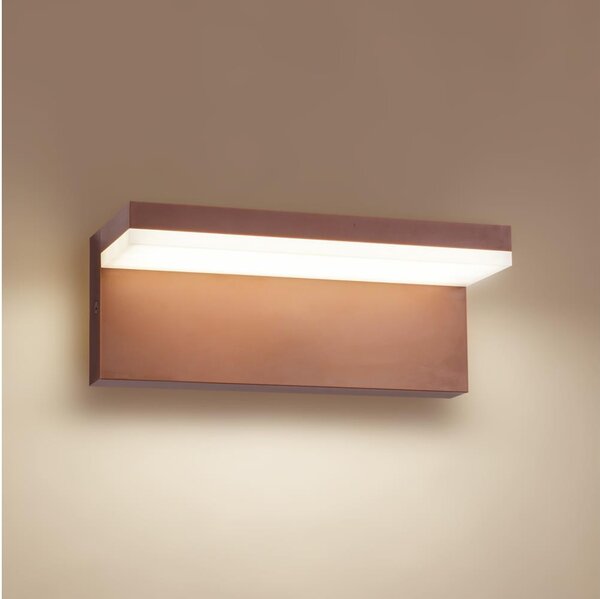 Brilagi - LED Venkovní nástěnné svítidlo TESSI LED/10W/230V hnědá IP54