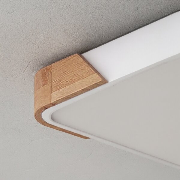 Brilagi - LED Stmívat. svítidlo PILANA LED/48W/230V dub/bílá 42x42 cm + DO