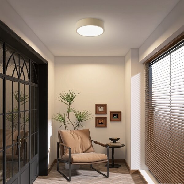 Brilagi -LED Stmívatelné svítidlo POOL LED/18W/230V 3000-6000K 20 cm béžová + DO
