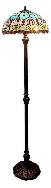 Brilagi - Tiffany vitrážová stojací lampa LORAS 2xE27/60W/230V