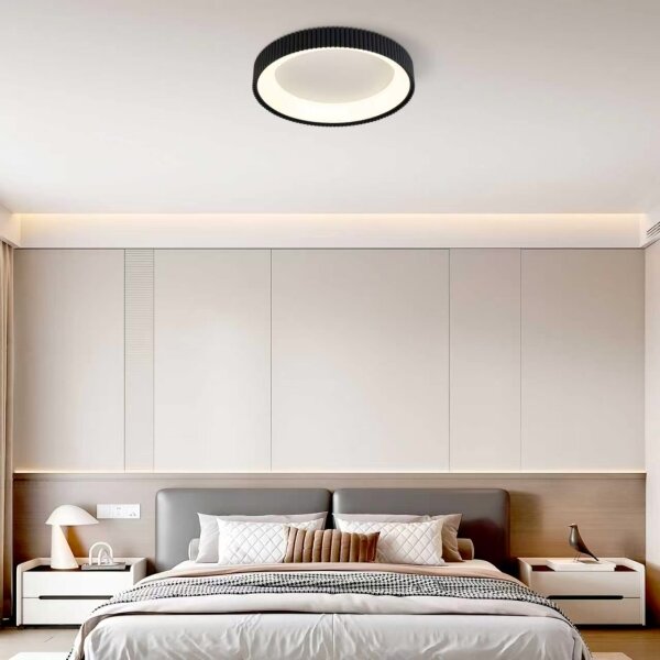 Brilagi - LED Stmív. stropní svítidlo FALCON MODERN LED/54W/230V 60 cm černá +DO