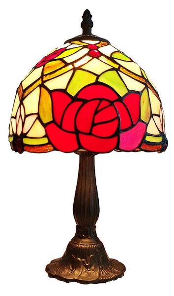 Brilagi - Tiffany vitrážová stolní lampa GARLAN 1xE14/40W/230V