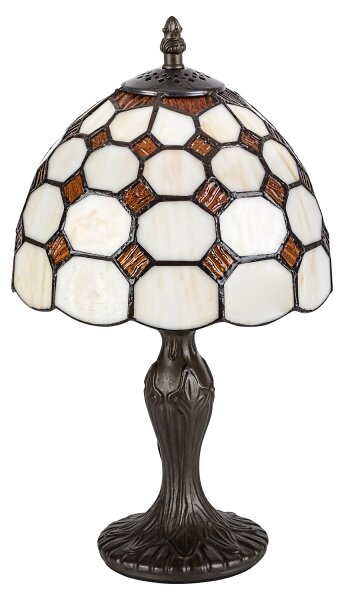 Brilagi - Tiffany vitrážová stolní lampa DORAN 1xE14/40W/230V