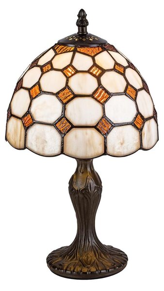 Brilagi - Tiffany vitrážová stolní lampa DORAN 1xE14/40W/230V