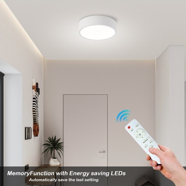 Brilagi - LED Stmívatelné svítidlo POOL LED/18W/230V 3000-6000K 20 cm bílá + DO
