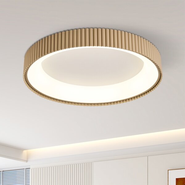 Brilagi - LED Stmív. stropní svítidlo FALCON MODERN LED/54W/230V 60 cm béžová+DO