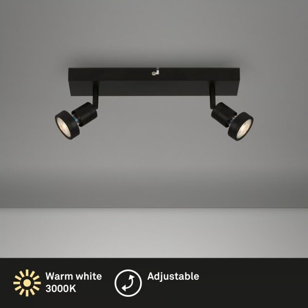 Briloner 2926-025 - LED Bodové svítidlo 2xGU10/4,9W/230V