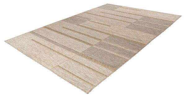 Obsession, Kusový koberec My Oslo 706 Taupe – na ven i na doma, 80x150, hnědá, chodba / předsíň