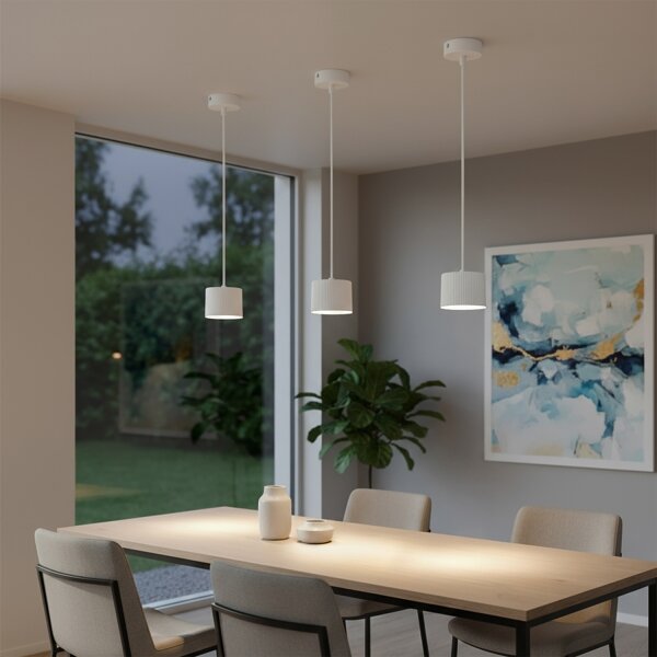 Brilagi - LED Lustr na lanku STRIPY 1xGX53/15W/230V bílá