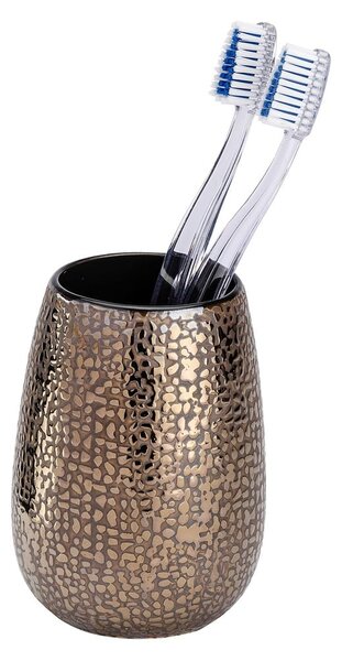 Keramická sada doplňků do koupelny v bronzové barvě Marrakesh – Wenko
