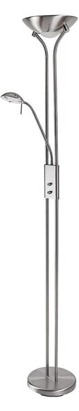 Brilagi - Stmívatelná stojací lampa SCARLETT 1xR7s/230W/230V+1xG9/40W mat. chrom