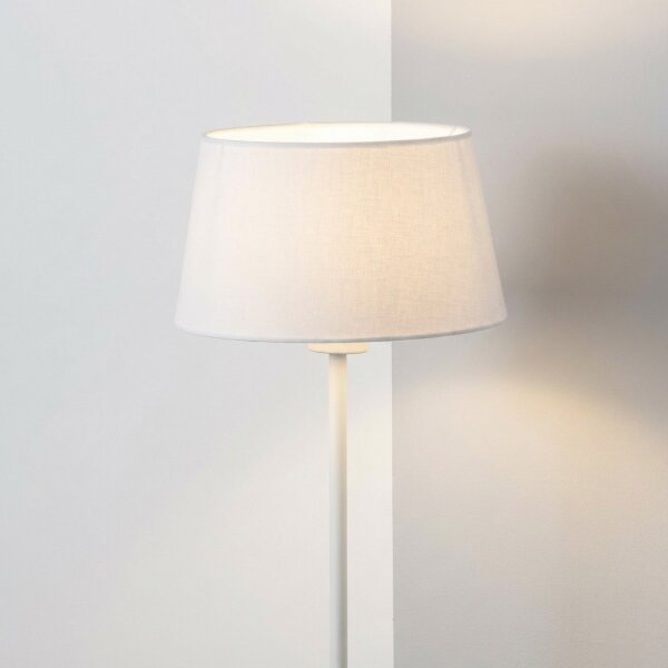Brilagi - LED Stojací lampa CERIA 1xE27/40W/230V pr. 30 cm bílá