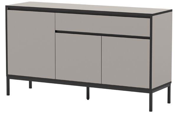 Marckeric Krémová lakovaná komoda Lorenza 140 x 40 cm