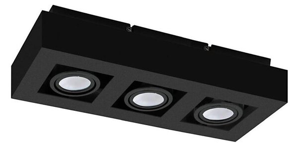 Eglo 31064 - LED Bodové svítidlo MENDOZA 3xLED/4,7W/230V 3000K černá