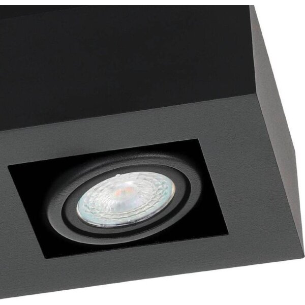 Eglo 31064 - LED Bodové svítidlo MENDOZA 3xLED/4,7W/230V 3000K černá