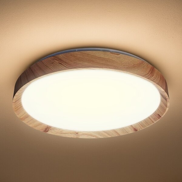 LED Stropní svítidlo ORINOKO LED/36W/230V pr. 48 cm béžová