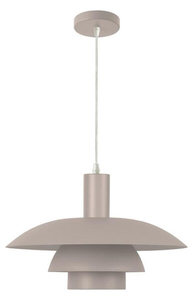 Lustr na lanku FERRO 1xE27/15W/230V šedá