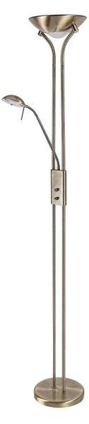 Brilagi - Stmívatelná stojací lampa SCARLETT 1xR7s/230W/230V + 1xG9/40W bronzová
