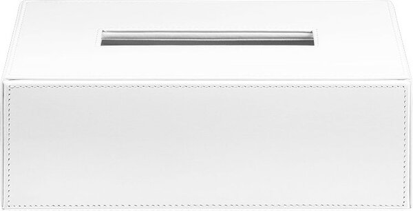 Decor Walther 0839950 Box na kapesníky Brownie 12 x 24 cm bílý