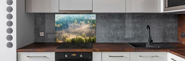 Dekorační panel sklo Mlha v lese pksh-104886541