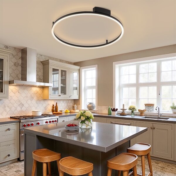 Brilagi - LED Stmívatelné svítidlo PORTOFINO LED/60W/230V pr. 80 cm černá + DO