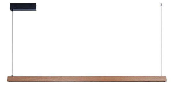 Immax NEO 07304L - LED Stm lustr na lanku MADEIRA 33W/230V Wi-Fi Tuya 152 cm dub
