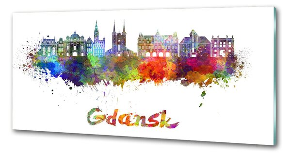 Panel do kuchyně Barevný Gdaňsk pksh-105099477