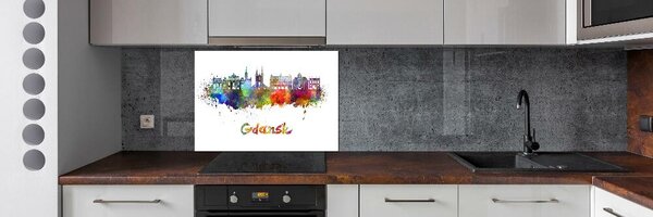 Panel do kuchyně Barevný Gdaňsk pksh-105099477