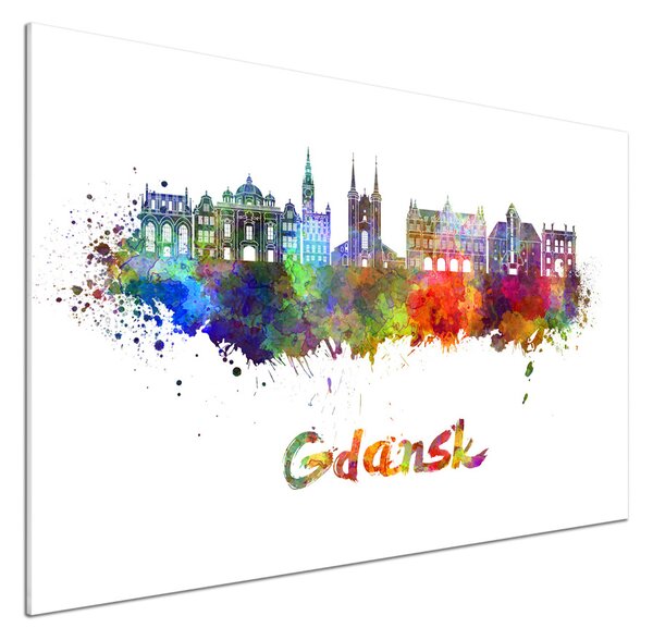 Panel do kuchyně Barevný Gdaňsk pksh-105099477