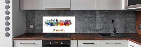 Panel do kuchyně Barevný Gdaňsk pksh-105099477