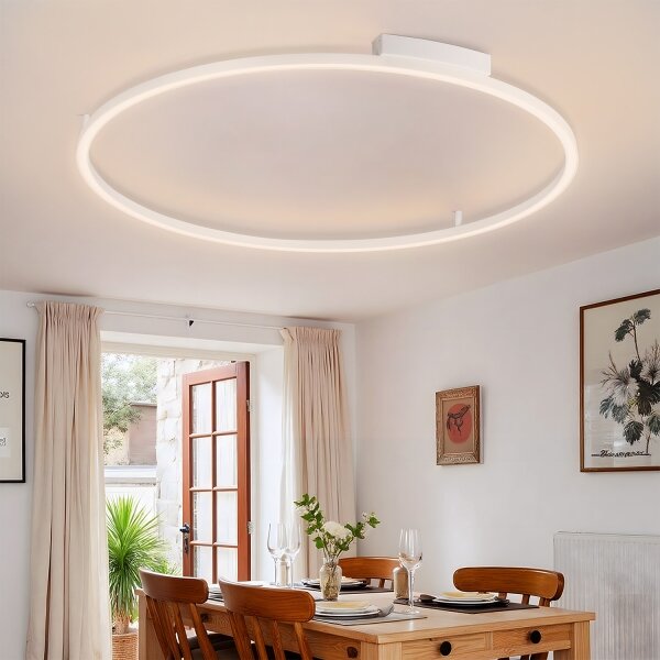 Brilagi - LED Stmívatelné svítidlo PORTOFINO LED/85W/230V pr. 120 cm bílá + DO