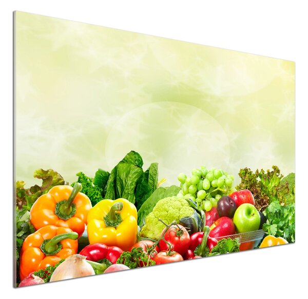 Skleněný panel do kuchyně Zelenina pksh-105452592
