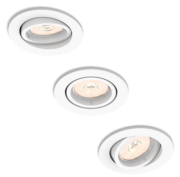 Philips 50393/31/PN - SADA 3x Podhledové svítidlo DONEGAL 1xGU10/5,5W/230V