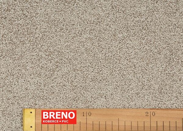 Breno Metrážový koberec RIO DE JANEIRO 180 béžový, šíře 400 cm, Béžová