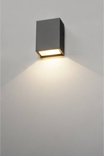 LA 232465 Venkovní svítidlo QUAD I nástěnná antracit 230V/700mA LED 3W IP4 - BIG WHITE (SLV)
