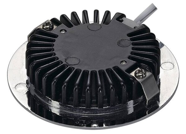 LA 112222 DL 126 LED chrom 12= LED 3W 90° 3000K - BIG WHITE (SLV)