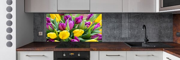 Panel do kuchyně Barevné tulipány pksh-106061917