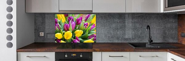 Panel do kuchyně Barevné tulipány pksh-106061917